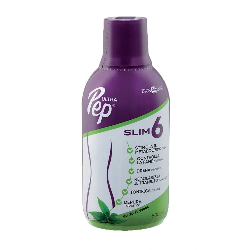 Bios Line Ultra Pep Slim 6 Tè Verde 500ml Integratore