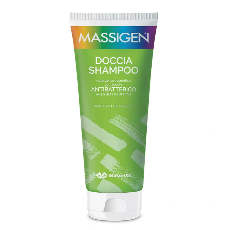 Massigen Doccia Shampoo Antibatterico 200 ml, Cosmetici