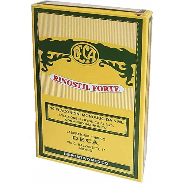 Deca Rinostil Forte 10 Flaconi Monouso 5ml Dispositivo Medico