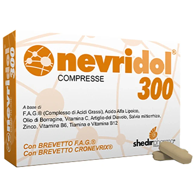 Shedir Pharma Nevridol 300 Compresse Calmanti Parafarmaco