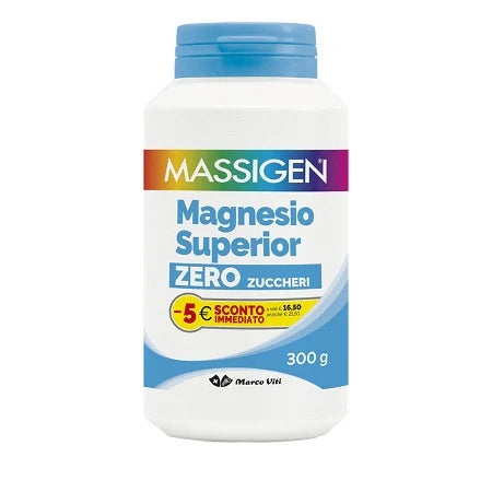 Massigen Magnesio Super 300 g, integratore minerale
