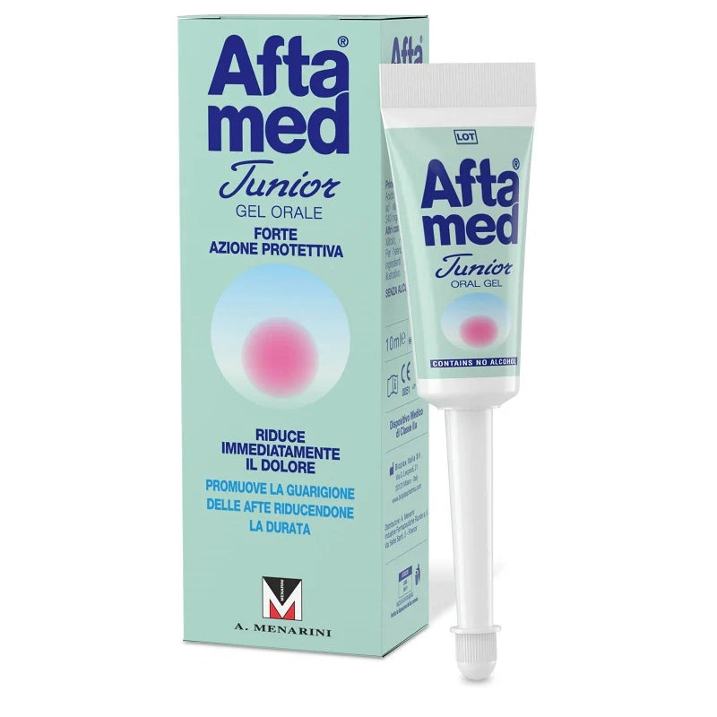 Aftamed Junior Gel 10ml, dispositivo medico per afte, Aftamed