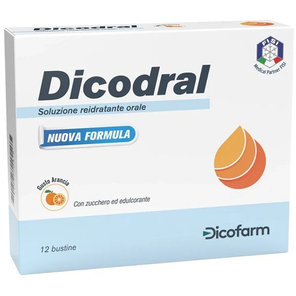 Dicofarm Dicodral 12 bustine reidratazione orale Alimenti per fini medici