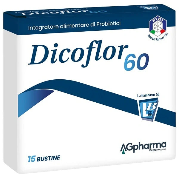 Ag Pharma DicoFlor 60 bustine fermenti lattici, integratore intestinale