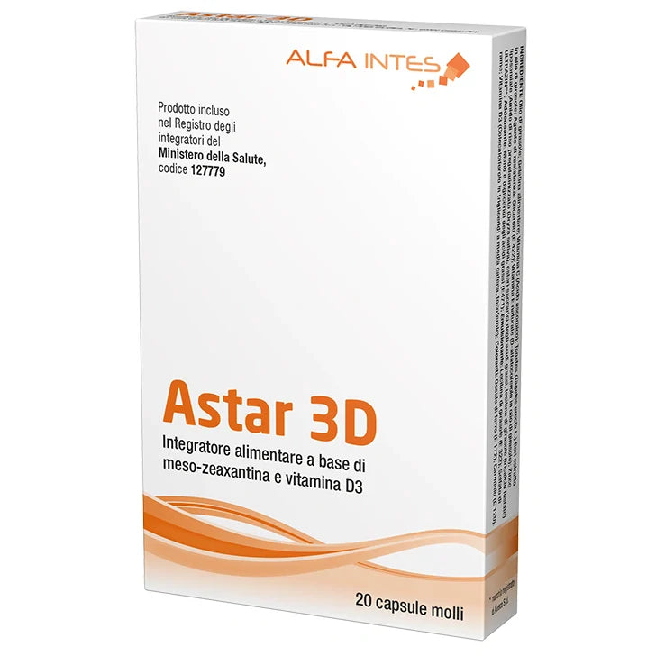 Alfa Intes Astar 3D 20 Capsule Molli Parafarmaco