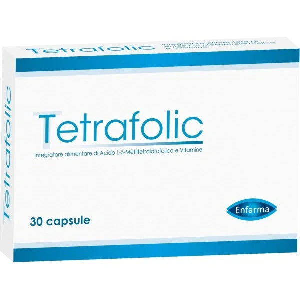 Enfarma Tetrafolic Integratore 30 Capsule, Integratori