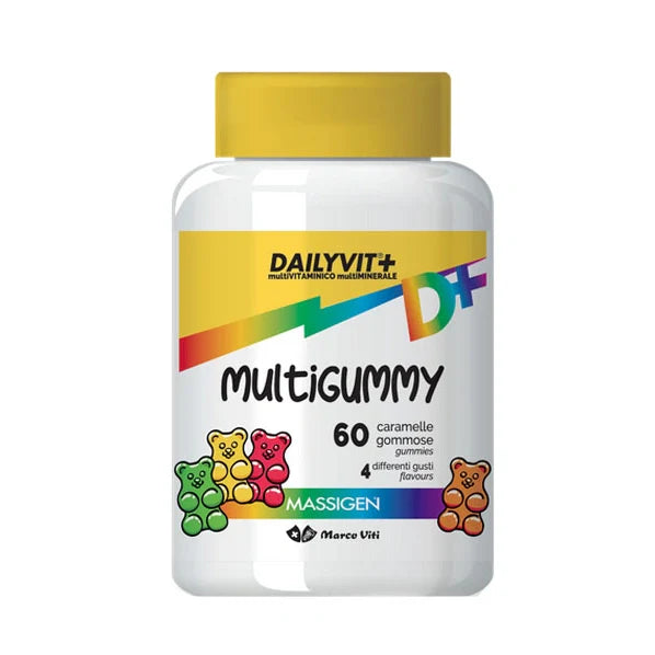 Marco Viti Dailyvit Multigummy Caramelle Gommose 60 pezzi Integratori
