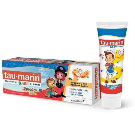 Alfasigma Tau Marin Dent Baby Pinocchio 50 ml dentifricio per bambini