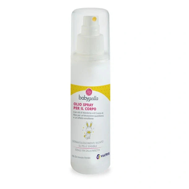 Meda Pharma Babygella Olio Idratante Spray 150 ml Cosmetici