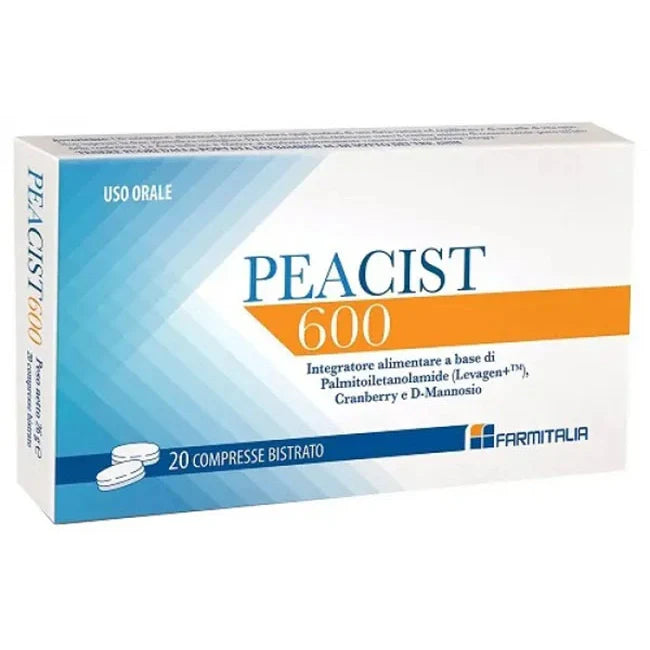 Farmitalia Peacist 600 compresse 20 pezzi Integratori