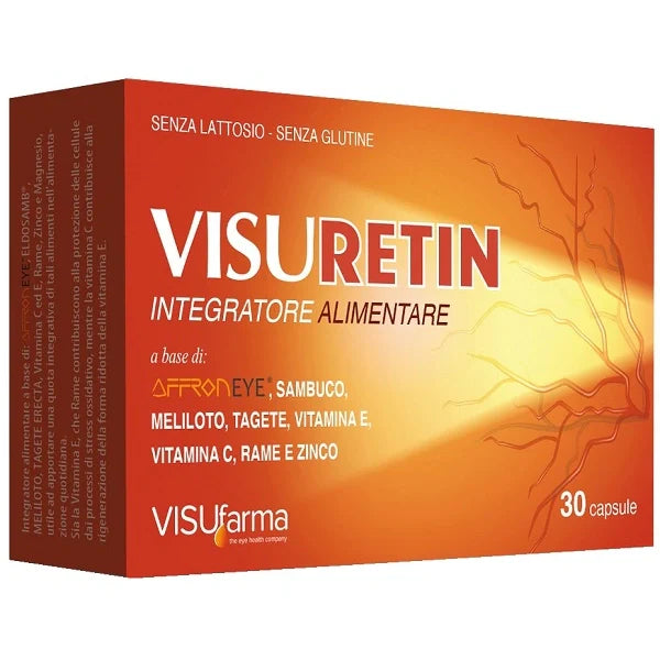 Visufarma Visuretin 30 capsule Integratori per la vista