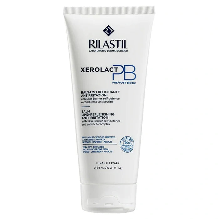 Rilastil Xerolact Balsamo 200 ml, cosmetico per pelle sensibile