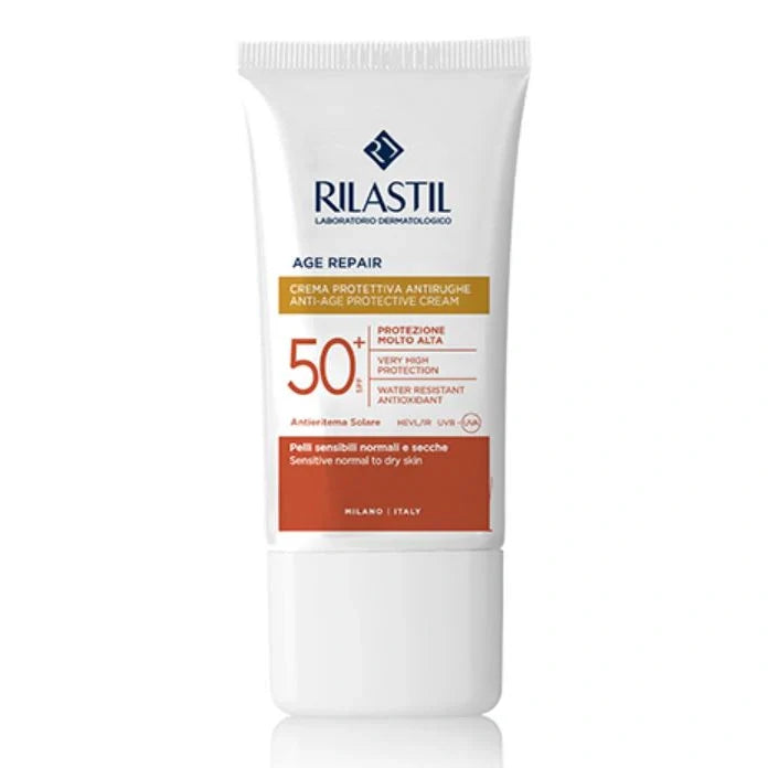 Rilastil Sun System Age Repair SPF50+ 40 ml, crema solare viso