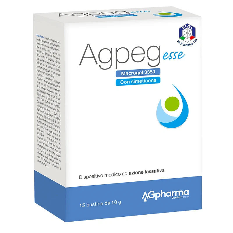 Ag Pharma Agpeg Esse 15 bustine da 10 g Dispositivo medico