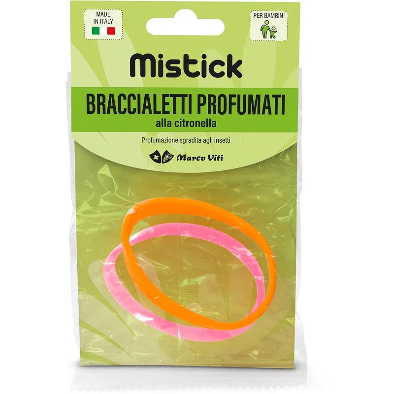Marco Viti Braccialetti Mistick Rosa e Arancia 2 Pezzi Parafarmaci