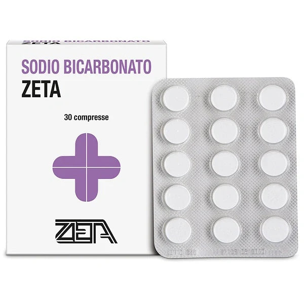 Zeta Farmaceutici Sodio Bicarbonato Alimento 500 mg 30 compresse Integratori