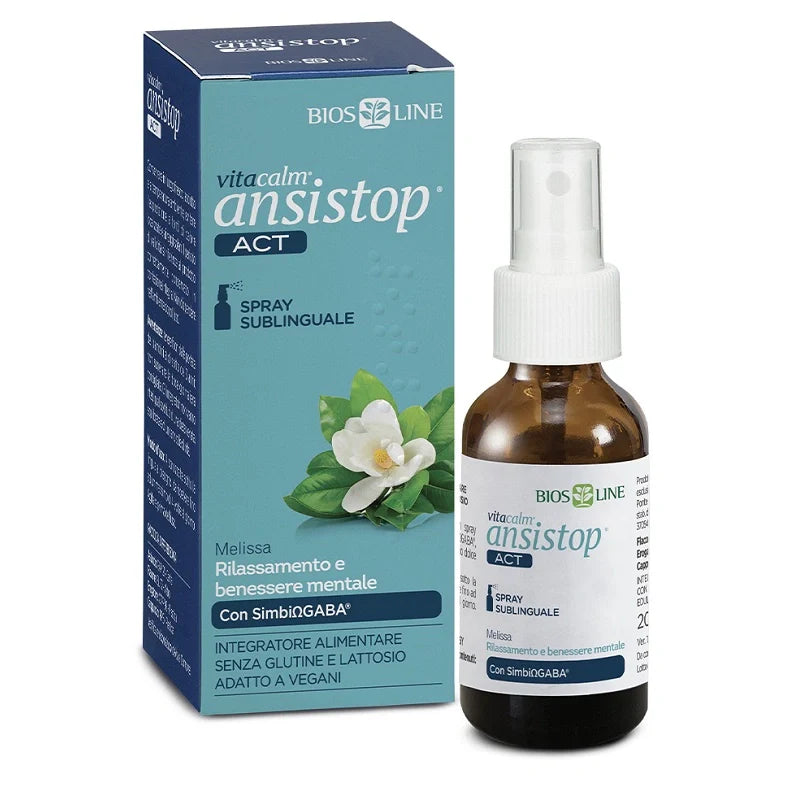 Bios Line Vitacalm Ansistop Spray 20ml Integratori