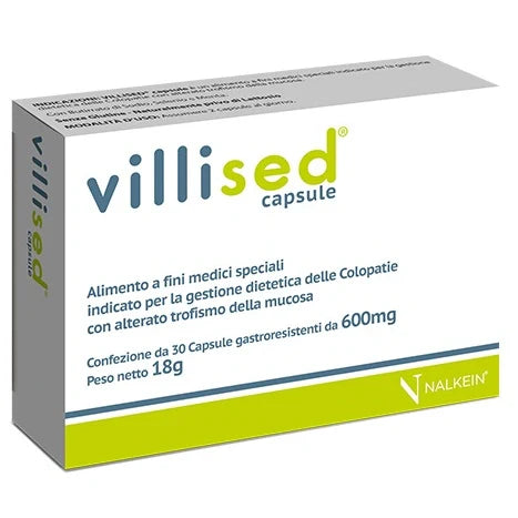 Nalkein VilliSed 30 capsule gastroresistenti, alimenti per fini medici
