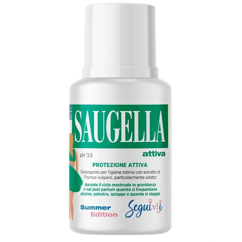 Meda Pharma Saugella Attiva 100ml Detergente Intimo