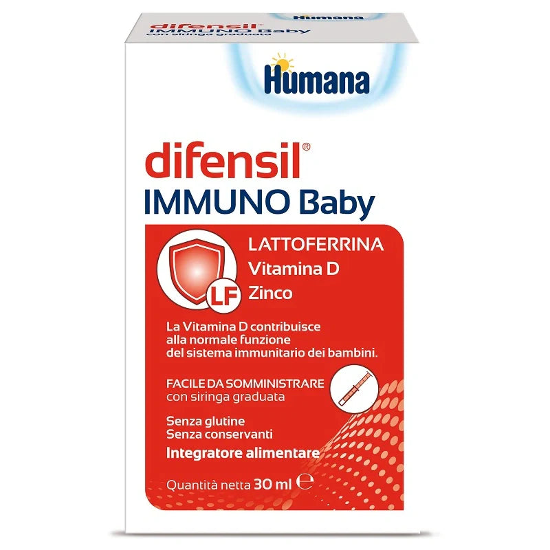 Humana Difensil Immuno Baby 30ml Integratore per bambini