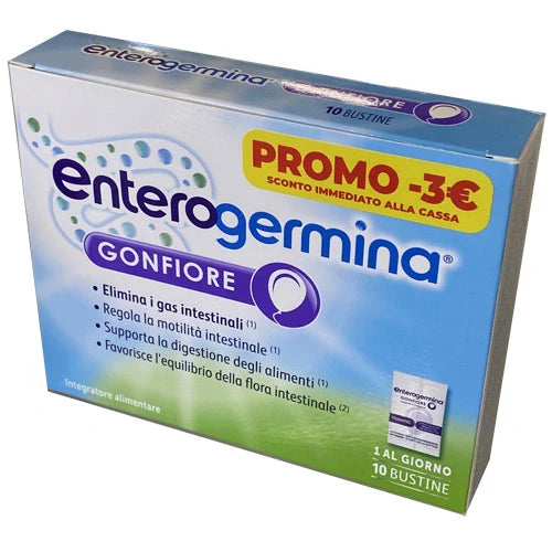 Opella Healthcare Enterogermina Gonfiore 10 bustine Integratori