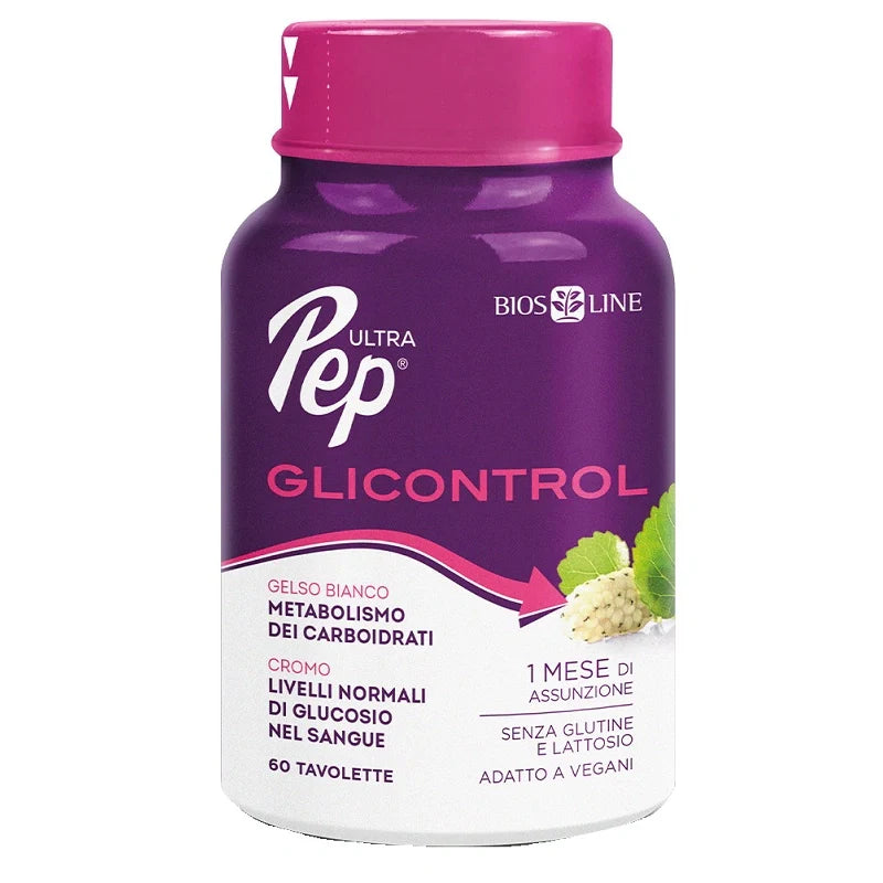 Bios Line Ultra Pep Glicontrol 60 tavolette Integratori