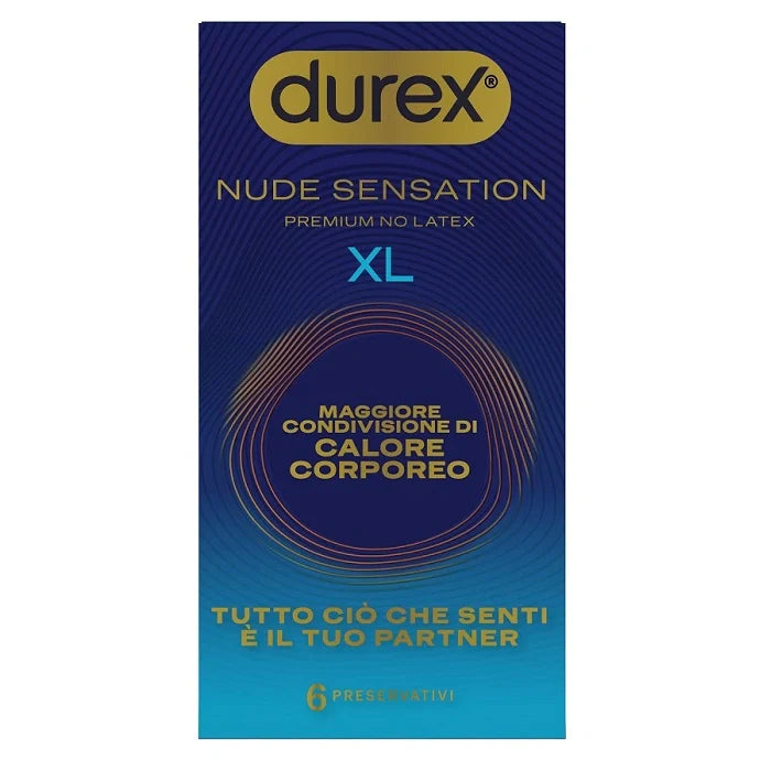 Durex Nude Sensation XL 6pz, preservativi, dispositivi medici