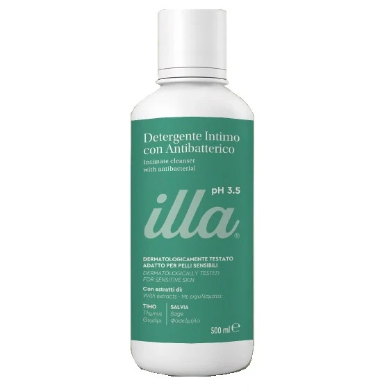 Pietrasanta Pharma Illa detergente intimo antibatterico 500 ml Detergenti