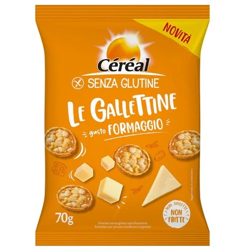 Nutrition & Sante Cereal Gallette Formaggio 70 g Parafarmaci