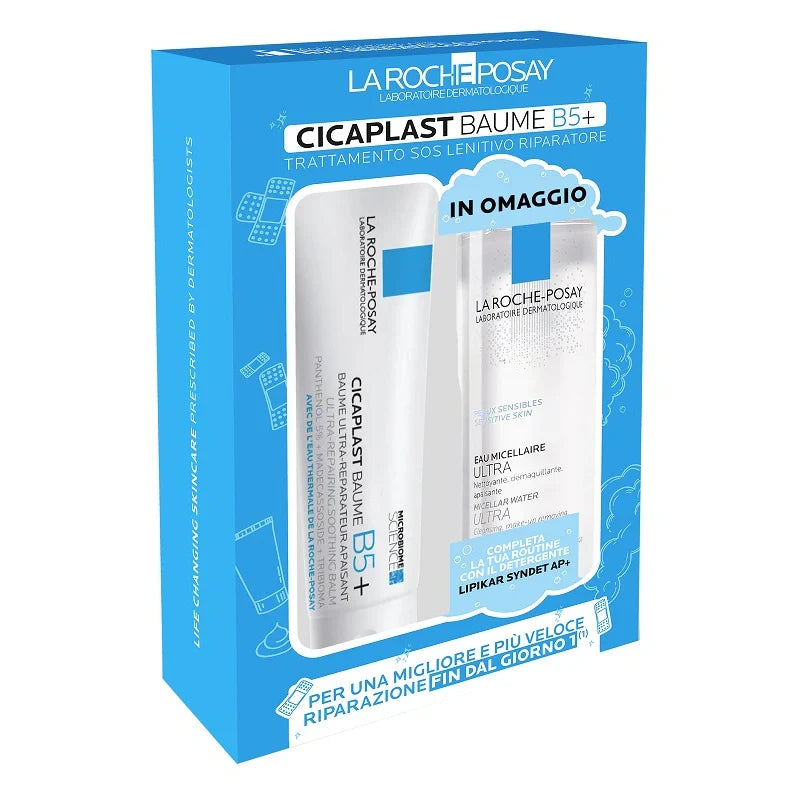 La Roche Posay Cicaplast Baume B5+ 100 ml + Acqua Micellare 50 ml, Cosmetici
