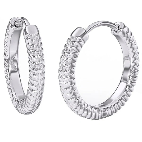 Sanico Orecchino Queen Anne 18mm Acciaio Inossidabile Parafarmaci