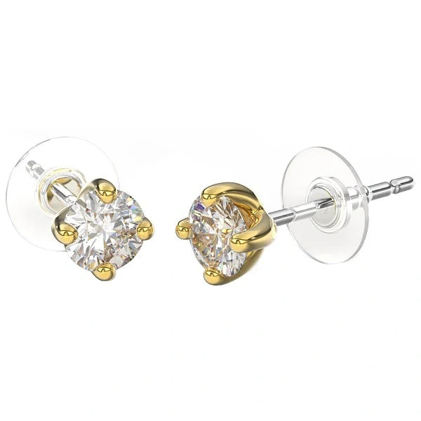 Sanico Orecchino Queen Catherine Gold Plated 4mm Parafarmaci
