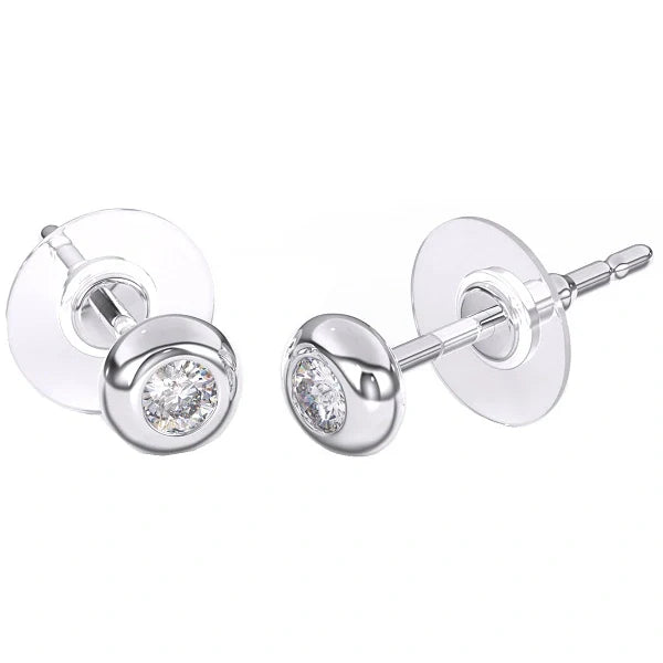 Sanico Orecchino Queen Rania 4mm Acciaio Inossidabile Parafarmaco