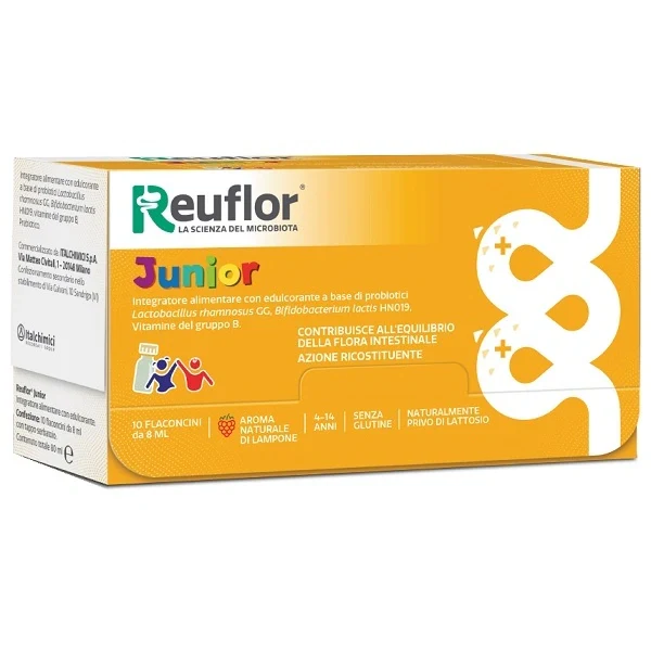 Recordati Reuflor Junior 10 Flaconcini 8 ml