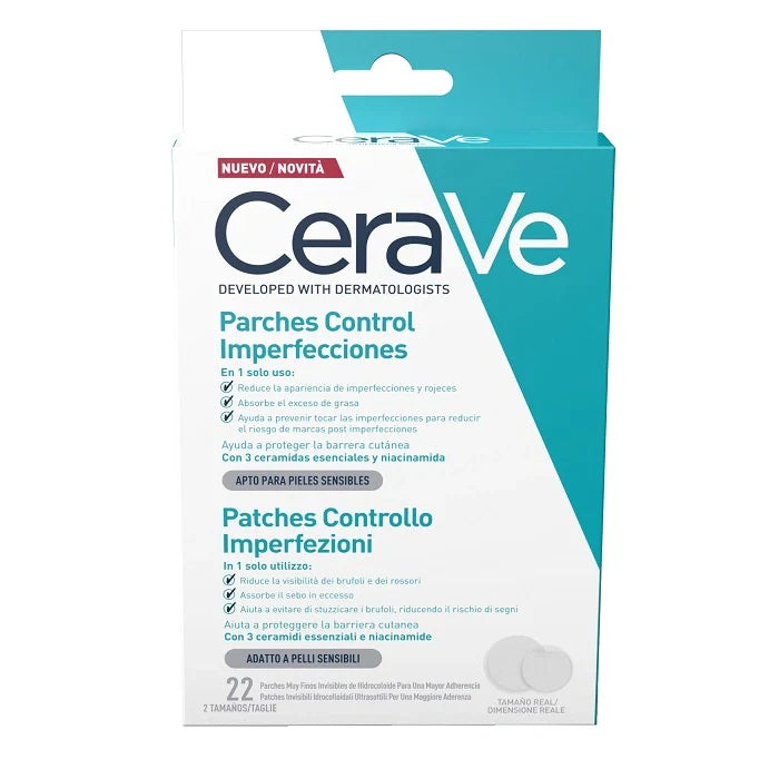Cerave Patches Controllo Imperfezioni 22 Pezzi, Parafarmaco