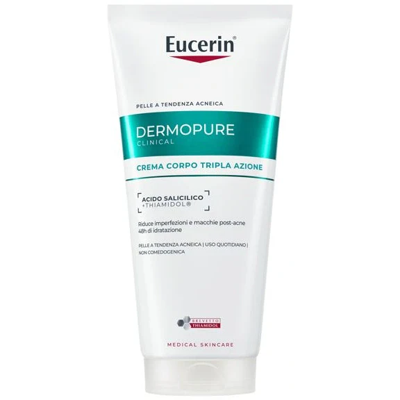 Eucerin Crema Corpo Tripla Azione 200 ml, Cosmetici