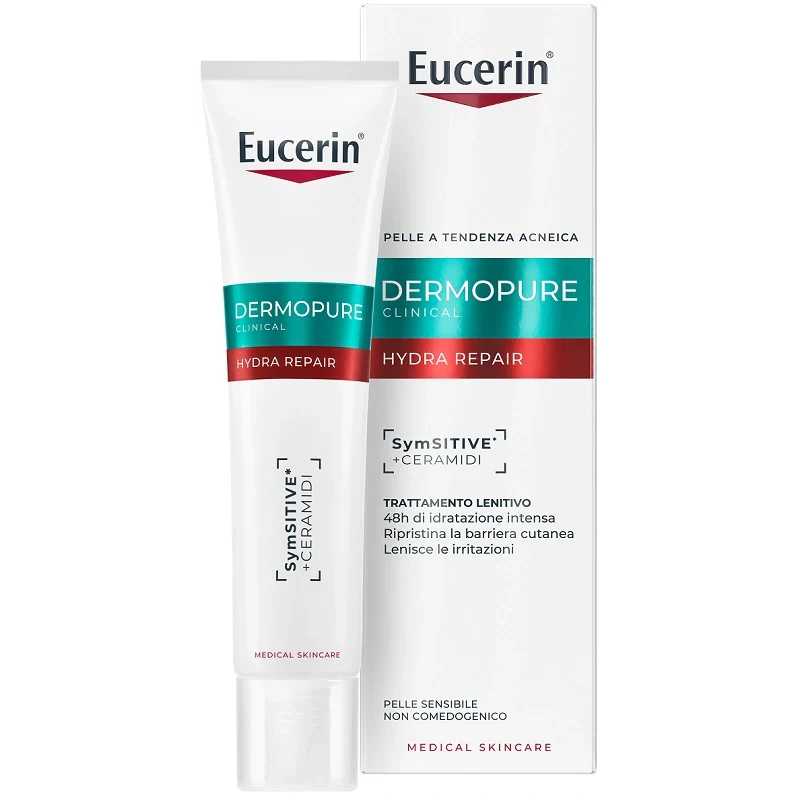 Eucerin Dermopure Trattamento Lenitivo 40 ml, parafarmaco per pelle del viso