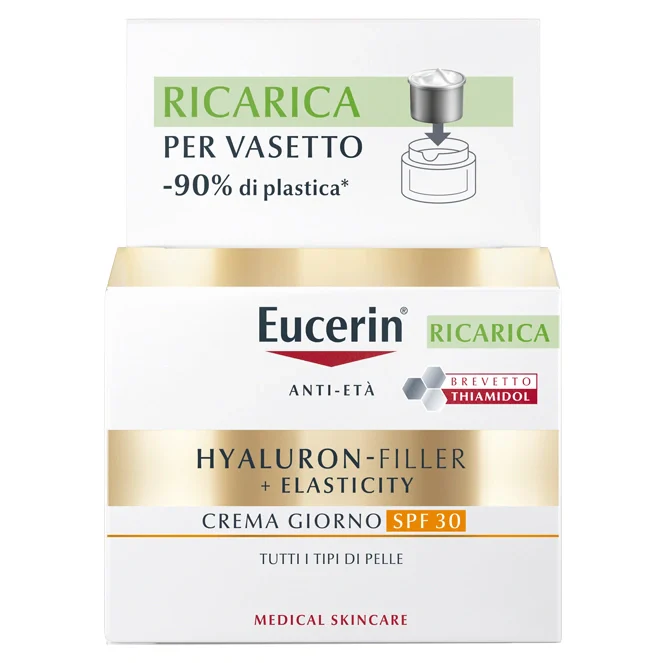 Eucerin Hyaluron-Filler Crema Giorno SPF30 50 ml, cosmetici antirughe