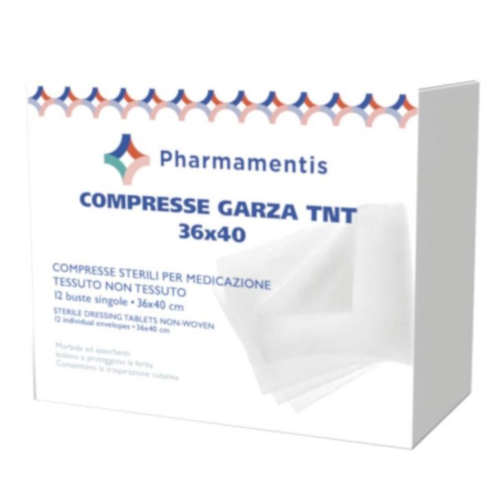 Pharmamentis Garza Tnt 36x40 Cm - 12 Pezzi