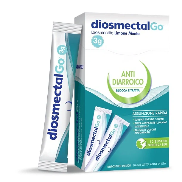 Montefarmaco Otc Diosmectalgo Limone E Menta 12 Bustine