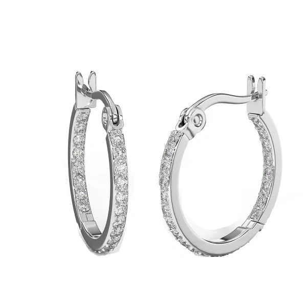 Sanico Orecchini Hoop 20mm Acciaio Inossidabile Parafarmaco