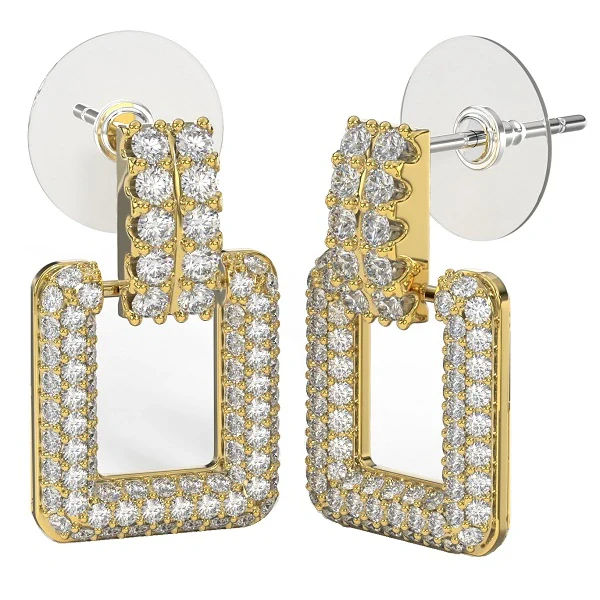 Sanico Orecchini Full C20mm Gold Plated Parafarmaci