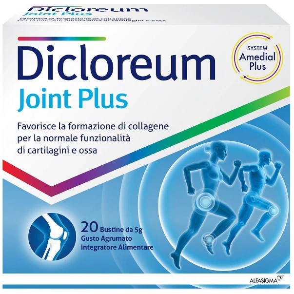 Alfasigma Dicloreum Joint Plus 20 Bustine 5 g