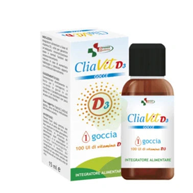 Budetta Farma CliaVit D3 Gocce 15 ml Integratori