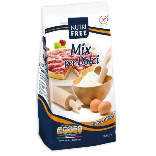 Nutrifree Mix per dolci 1kg, farine senza glutine, categoria alimentazione