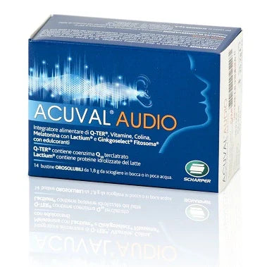 Scharper Acuval Audio 14 bustine orosolubili Integratori Orecchio