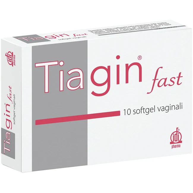 Idi Integratori Dietetici Tiagin Fast 10 cps vaginali softgel Dispositivo medico