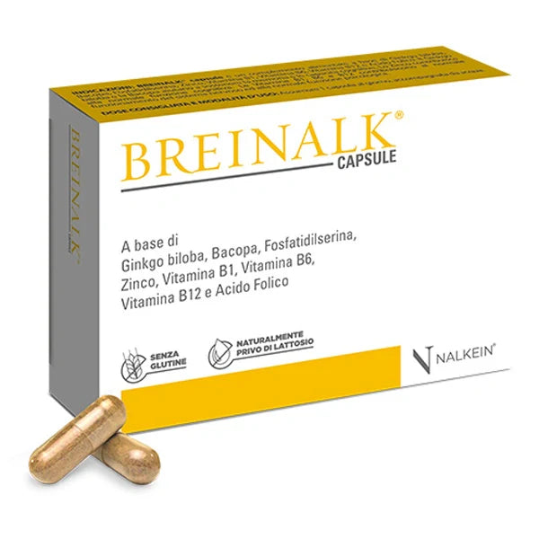 Nalkein Breinalk 20 capsule Integratori Memoria