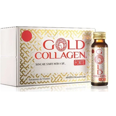 Minerva Research Labs Gold Collagen Forte 10 Flaconi Parafarmaco