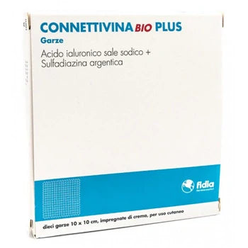 Fidia Connettivina Bio Plus Garze 10pz Dispositivo medico